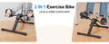 Under Desk Bike Pedal Mini Exercise Bike with Electronic Display for Indoor Leg and Arm Recovery  Folding Pedal Exerciser PulseForm
