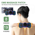 Smart Neck Massager - 19-Level TENS Pulse Therapy for Cervical Pain Relief PulseForm