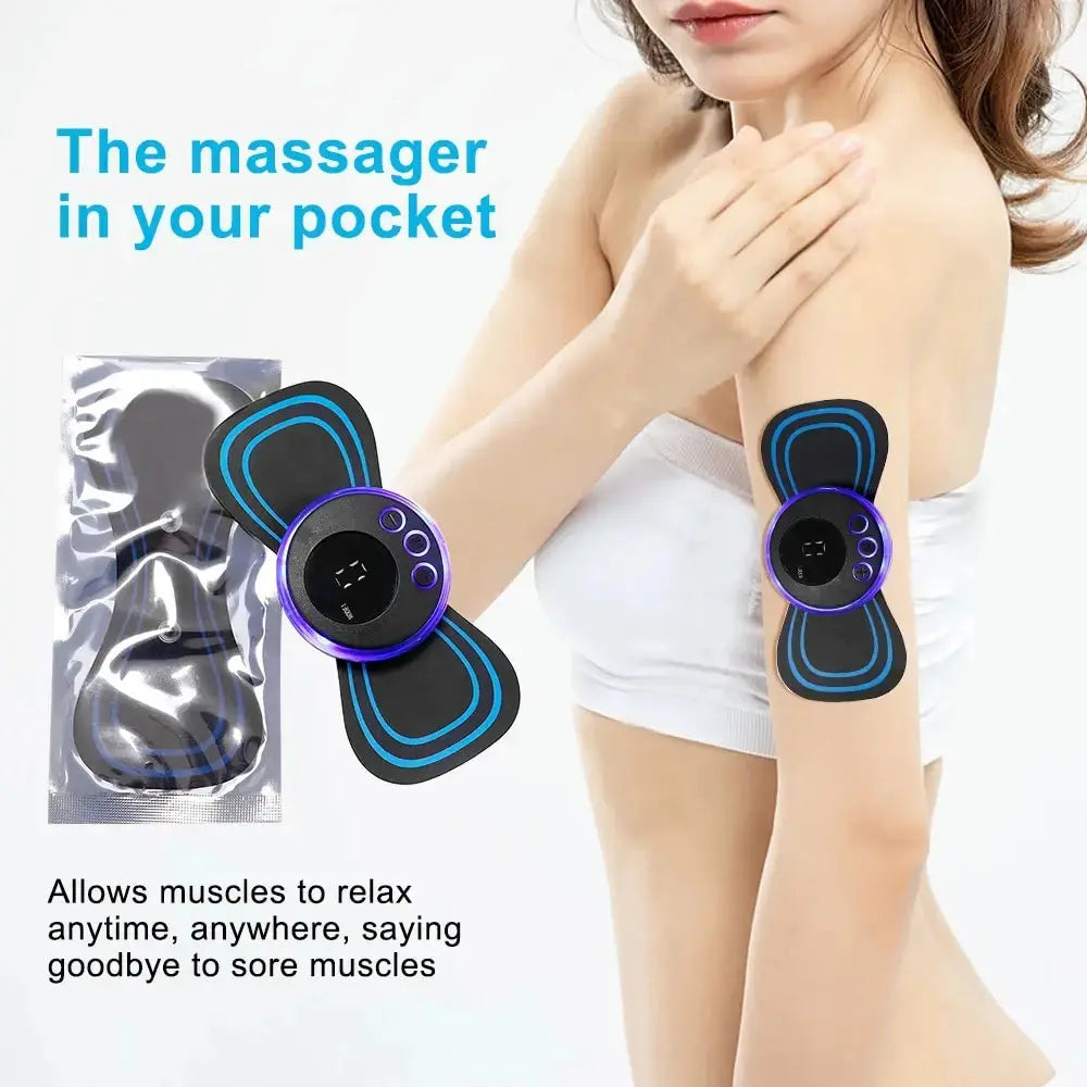 Smart Neck Massager - 19-Level TENS Pulse Therapy for Cervical Pain Relief PulseForm