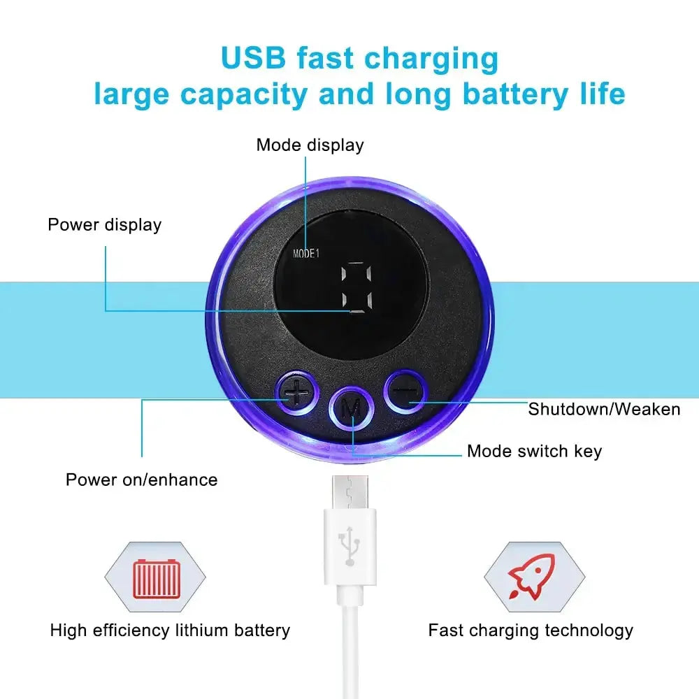 Smart Neck Massager - 19-Level TENS Pulse Therapy for Cervical Pain Relief PulseForm