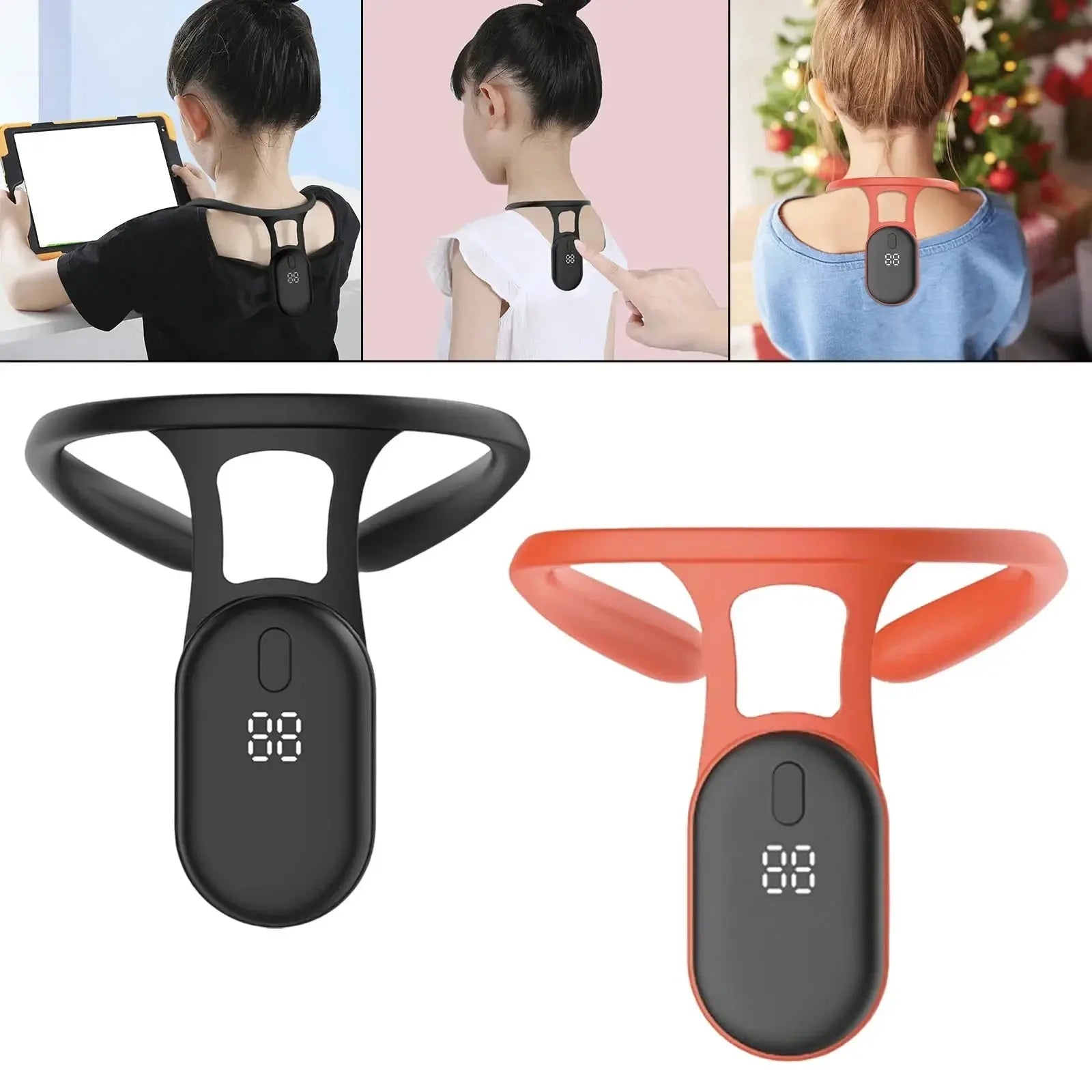 Smart Posture Corrector - Micro Vibration Sensor for Back & Neck Alignment PulseForm