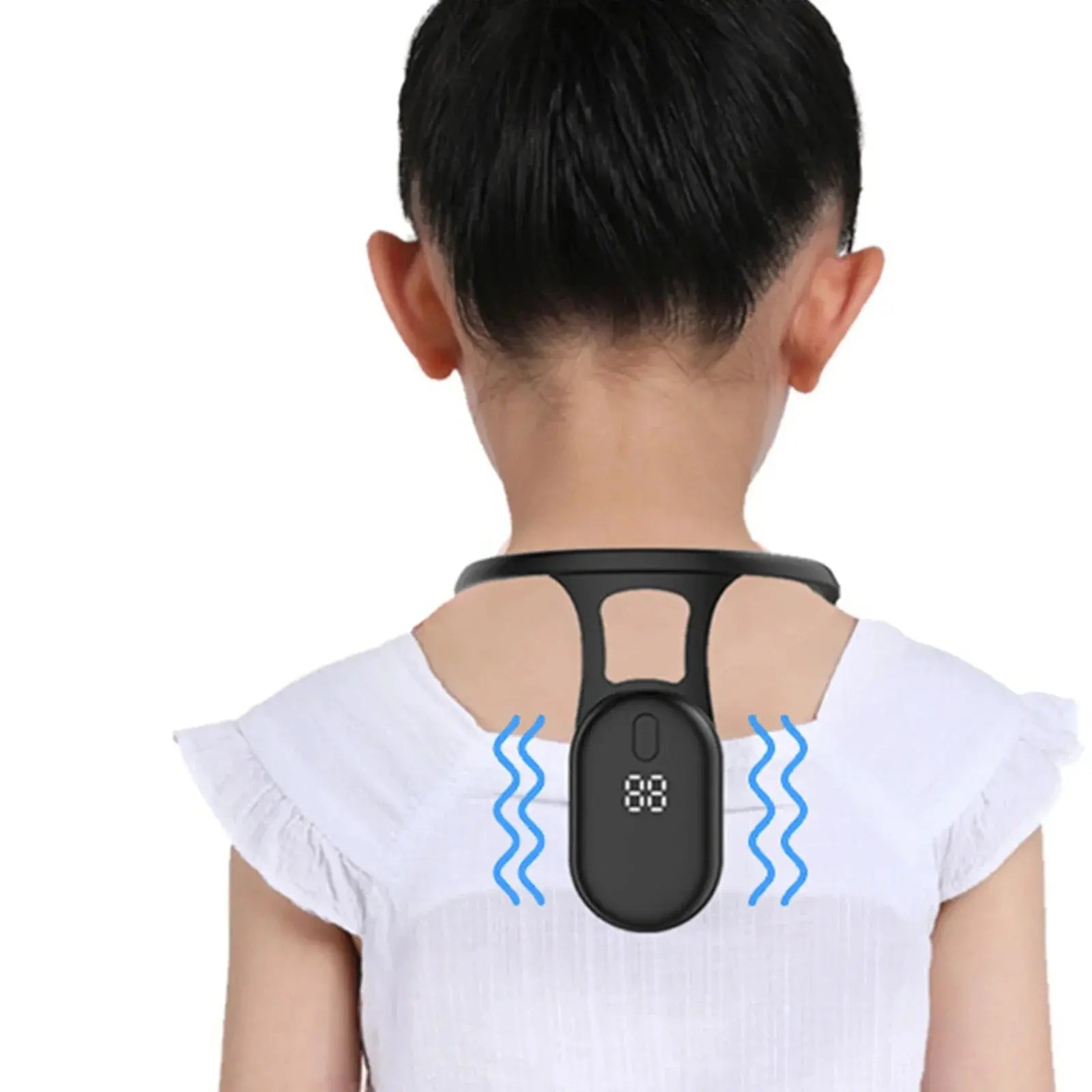Smart Posture Corrector - Micro Vibration Sensor for Back & Neck Alignment PulseForm