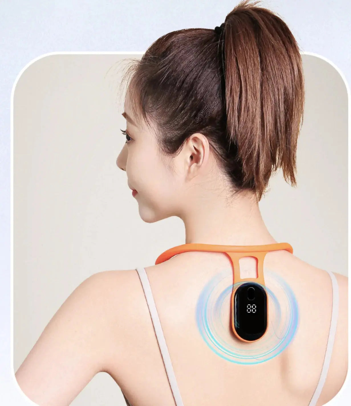 Smart Posture Corrector - Micro Vibration Sensor for Back & Neck Alignment PulseForm