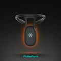 Black Y-Clip with Orange Accent Lighting