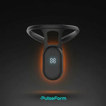 Black Y-Clip with Orange Accent Lighting