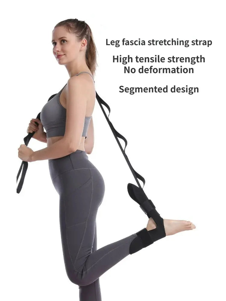 Yoga Leg Stretching Band  Flexibility Stretching Band  Rehabilitation Fitness Band  Plantar Fasciitis Training Belt Foot Care PulseForm