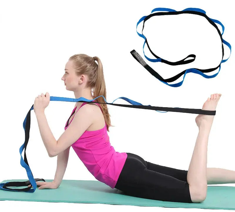 Yoga Leg Stretching Band  Flexibility Stretching Band  Rehabilitation Fitness Band  Plantar Fasciitis Training Belt Foot Care PulseForm