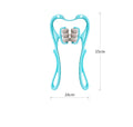 Multifunctional Manual Six-wheel Neck Massager Massage Relieve Roller Massage Tool - PulseForm