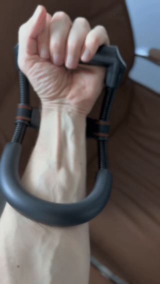 Grip Power Wrist Forearm Hand Grip Arm Trainer Adjustable Forearm Hand Wrist Exercises Force Trainer Power Strengthener Grip Fitness PulseForm