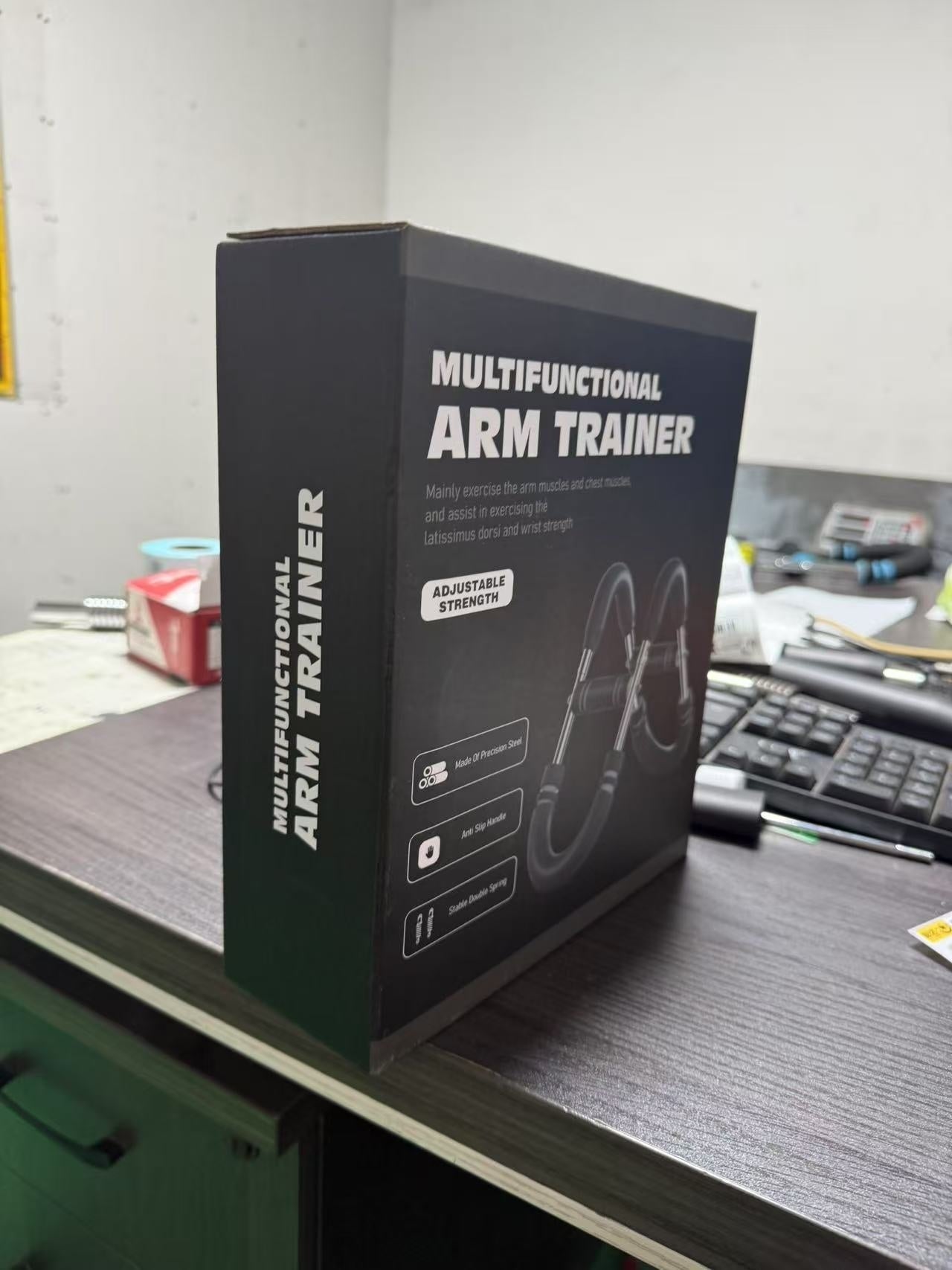 Multi-functional U-shaped Arm Strengthener Chest Trainer Adjustable Forearm Strength Exerciser Home Gym Equipment Bodybuilding PulseForm