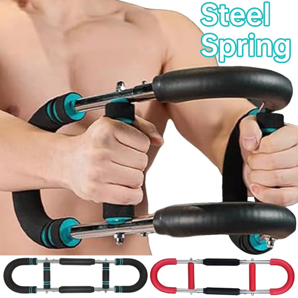 Multi-functional U-shaped Arm Strengthener Chest Trainer Adjustable Forearm Strength Exerciser Home Gym Equipment Bodybuilding PulseForm